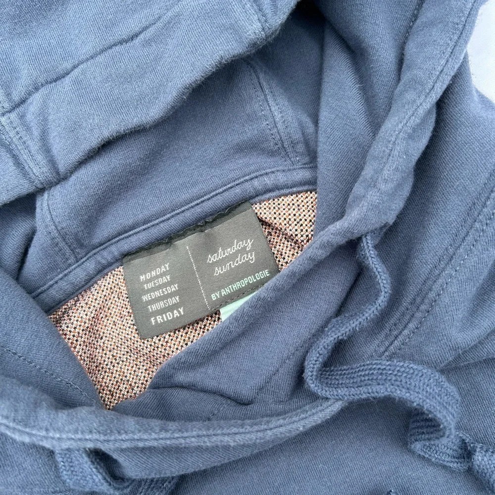 Anthropologie Karla Hoodie XS Saturday Sunday Crop sweatshirt cozy gorpcore